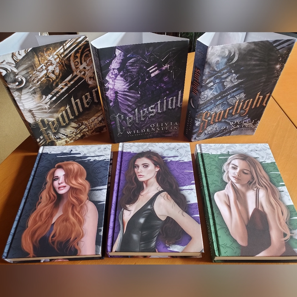 Feather, Celestial, Starlight Book Set